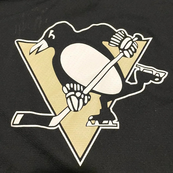 NHL Pittsburgh Penguins CCM Jersey Youth L/XL Stains - Picture 3 of 16